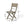 Positano - 4 Piece Foldable Chair Set in Gray