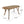 Outdoor Table With Smooth Lines, Slat Top