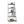 5-Tier Ladder Shelf with Rubber Wood Frame