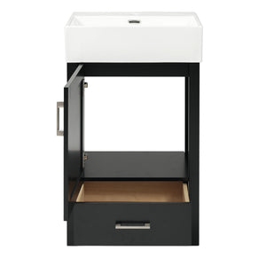 Bathroom Vanity With Sink, Frame And Drawer