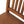 Solid Wood Leather Slatted Dining Chair
