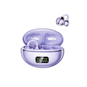 KP-206 New Wireless Bluetooth Earbuds Digital Battery Display OWS High Fidelity Audio Clip-On Design Export-Ready Factory Stock Gift Item