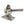 Shakespeare 6187 Sleek  Compact Stainless Steel Rotatable 4-Way Ratchet Mount