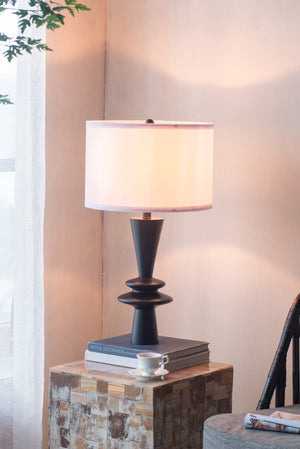 D15x26.7" Table Lamp