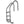 Saftron 3 Rung Step Ladder Inground Pool Handrail w/Polymer Finish,Graphite Gray