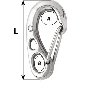 Wichard HR Safety Snap Hook - 100mm Length - 3-15/16"