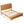 Sleigh Bed Frame With Tall Headboard And Storage Bench
