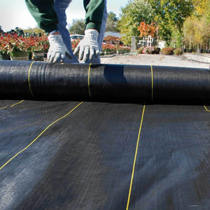 DeWitt Sunbelt 3' Wide Weed Barrier Landscape Fabric Ground Cover, 300' (3 Pack) - TRAPSKI