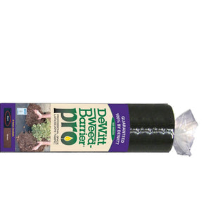 DeWitt Weed Barrier Pro 3 Ounce Landscape Fabric in Black, 4' x 100' (3 Pack) - TRAPSKI