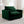Green Corduroy Deep Seat Single Sofa Accent Chair