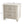 Fluted Nightstand With 3 Drawers