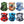 6Pcs Summer Neck Gaiter UV Sunscreen Protection Face Mask Scarf Breathable Cooling Shield Coverings For Cycling Hiking Fishing Running Motorcycle
