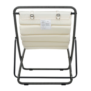 Outdoor Folding Chair With Adjustable Backrest (Set of 2)