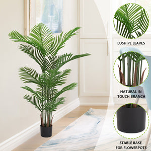 Simulate Plastic Flower Boxes With Leaves For Outdoor Home Decor (Set of 2) -