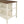 Rustic 3 Piece Stationary Kitchen Island Set With 2 Seatings, With 2 Open Shelves