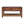 Regency Woven Console Table with 4 Drawers, Open Slot