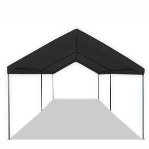 Caravan Canopy Domain 10 x 20 Foot Instant Canopy Tent Set, Black (2 Pack) - TRAPSKI