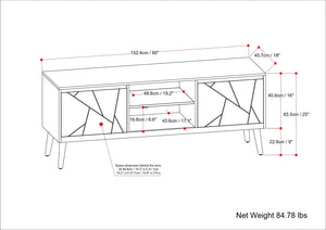 Jager - TV Media Stand - Natural