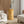 Nebula 29.5' Burl Accent Pillar Side Table, Warm Natural Brown Burl Wood