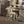 Vendome - Vanity Stool - Gold Patina / Bone