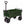 Seina 150lb Capacity Collapsible Steel Frame Outdoor Utility Wagon Cart, Green