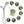 Multi Function Adjustable Hand Shower 7 Function Hand Shower, Wall Mounted - Brushed Nickel