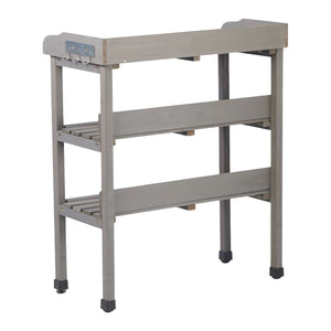 Outdoor Potting Table, 3 Tier Workbench