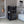 Bar Cart With Glass Door, 2 Side Shelves And Casters - Black