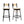 Bar Stools Swivel Counter Chairs With Metal Frame Hand Woven Paper Rope Dining Barstools For Kitchen Counter (Set of 2)