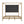 Modern Gold Metal Canopy Bed