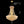 24-Inch Gold Crystal Chandelier, 12-Light French Empire Style Ceiling Light