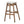Mid Century Modern Bar Stool Set With Upholstered Seating