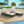 Outdoor Chaise Lounge Chair Set of 2 with Storage and Cushions