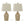 Rockwell 23' Contemporary Ceramic Table Lamp - Set of 2