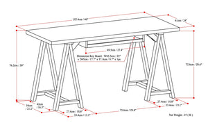 Sawhorse - Handcrafted Desk