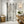 Semi Frameless Bifold Pivot Shower Door, Reversible Installation