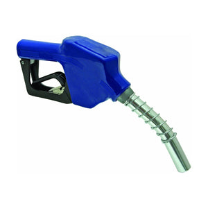 Apache 99000239 3/4 Inch Blue Automatic Shut Off Fuel Nozzle, 15/16 Inch Spout - TRAPSKI