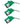 Apache Automatic Replacement Diesel Fuel Pump Transfer Nozzle, Green (3 Pack)