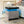 Modern LED Nightstand with 2 Drawers for Bedroom