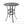 Cast Aluminium Bar Table