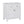 Bathroom Vanity With Ceramic Sink, Modern Single Bathroom Cabinet With 2 Doors And A Shelf, Soft Close Doors