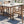 U_STYLE 5-Piece Outdoor Acacia Wood Dining Set