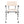 Commode Chair with Padded Seat and Adjustable Height