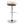 Grotto - Contemporary Adjustable Barstool, Swivel With Rounded T Footrest (Set of 2)
