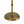 6.5x5.9x15.2' Vintage Inspired Gold Iron Table Clock