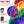 6ft Rainbow Spiral Christmas Tree