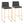 Fuji - Contemporary Design High Back Barstool
