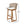 Outdoor Acacia Wood Bar Stools (Set of 2)