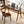 100% Solid Rubber Wood Computer Desk, Retro
