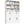 Bookcase Tall With 2 Doors & 2 Drawers, Fixed Open Shelves - White